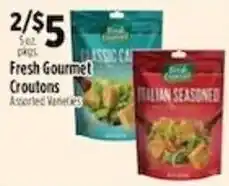 Pioneer Supermarkets Fresh Gourmet Croutons offer