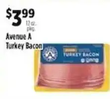 Pioneer Supermarkets Avenue A Turkey Bacon offer