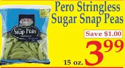 Market Basket Pero Stringless Sugar Snap Peas offer