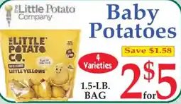 Market Basket The little potato company baby potatoes offer