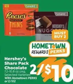 Sentry Hershey's Share Pack Chocolate offer