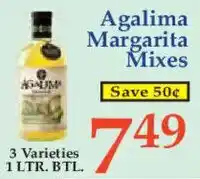 Market Basket Agalima Margarita Mixes offer