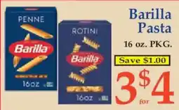 Market Basket Barilla Pasta offer