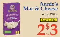 Market Basket Annie's Mac & Cheese offer