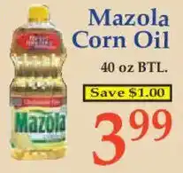 Market Basket Mazola corn oil offer