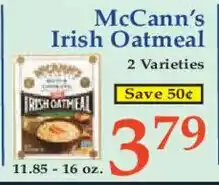 Market Basket McCann's Irish Oatmeal offer