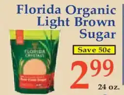 Market Basket Florida Crystals Florida Organic Light Brown Sugar offer
