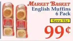 Market Basket Market Basket English Muffins offer