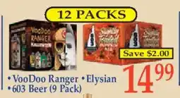 Market Basket Voodoo Ranger Elysian 603 Beer offer