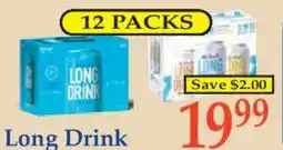 Market Basket Long Drink offer