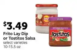 Fareway Frito Lay Dip or Tostitos Salsa offer