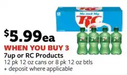 Fareway 7up or RC Products offer