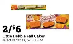 Fareway Little Debbie Fall Cakes offer