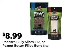 Fareway Redbarn Bully Slices or Peanut Butter Filled Bone offer