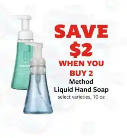 Fareway Method Liquid Hand Soap offer