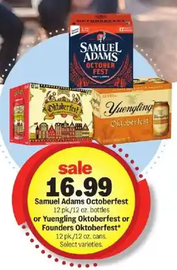 Meijer Samuel Adams Octoberfest or Yuengling Oktoberfest or Founders Oktoberfest offer
