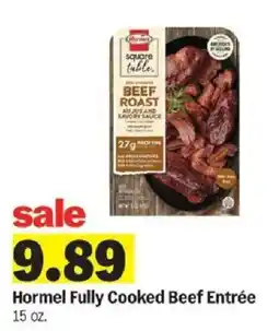 Meijer Hormel Fully Cooked Beef Entrée offer