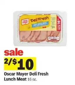 Meijer Oscar Mayer Deli Fresh Lunch Meat offer