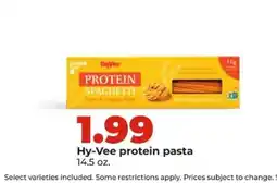 Hy-Vee Hy-Vee protein pasta offer