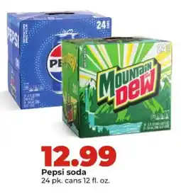 Hy-Vee Pepsi soda offer