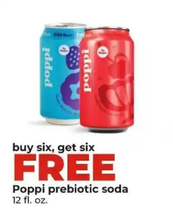 Hy-Vee Poppi prebiotic soda offer