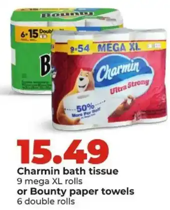 Charmin bath tissue