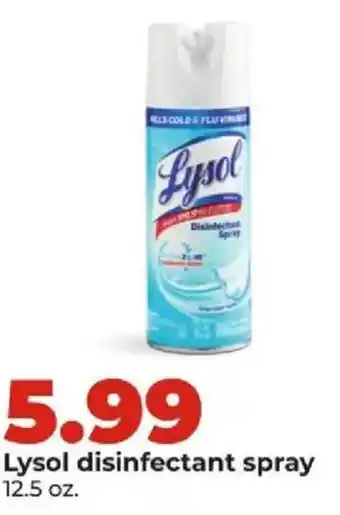 Lysol disinfectant spray