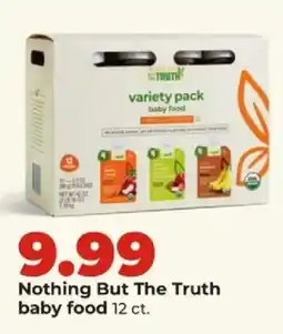 Hy-Vee Nothing But The Truth baby food offer