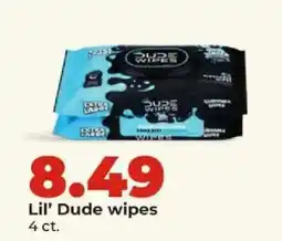 Hy-Vee Lil' Dude wipes offer