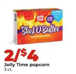 Hy-Vee Jolly Time popcorn offer