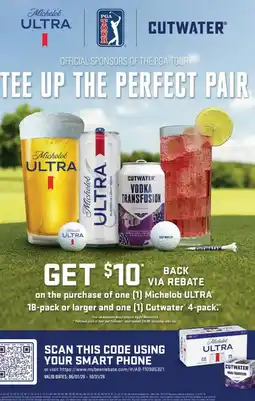 Hy-Vee Michelob Ultra and Cutwater offer
