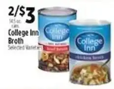 Pioneer Supermarkets College Inn Broth offer