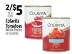 Pioneer Supermarkets Colavita Tomatoes Whole Peeled or Crushed offer