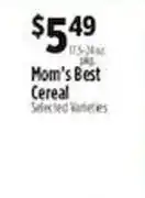 Pioneer Supermarkets Mom's Best Cereal offer