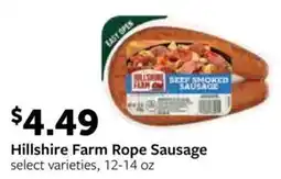 Fareway Hillshire Farm Rope Sausage offer