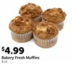 Fareway Bakery Fresh Muffins offer