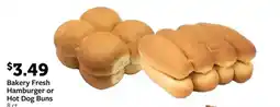 Fareway Bakery Fresh Hamburger or Hot Dog Buns offer