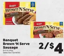 Sentry Banquet Brown 'N Serve Sausage offer