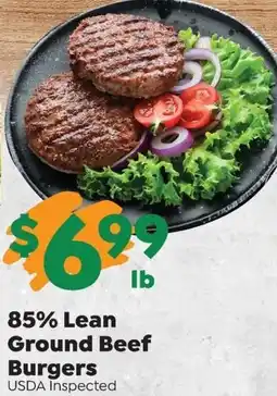 Sentry 85% Lean Ground Beef Burgers offer