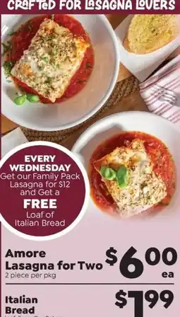 Sentry Amore Lasagna for Two offer