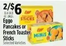 Pioneer Supermarkets Eggo Pancakes or French Toaster Sticks offer