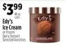 Pioneer Supermarkets Edy's ice cream offer