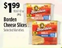 Pioneer Supermarkets Borden Cheese Slices offer