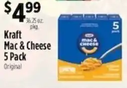 Pioneer Supermarkets Kraft Mac & Cheese offer