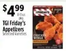 Pioneer Supermarkets Tgi Friday's Appetizers offer