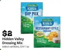 Fareway Hidden Valley Dressing Mix offer
