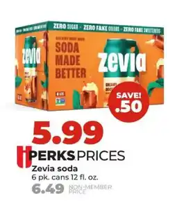 Hy-Vee Zevia soda offer