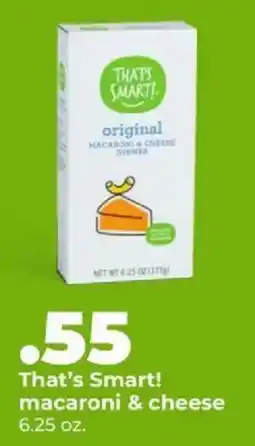 Hy-Vee That's Smart! macaroni & cheese offer