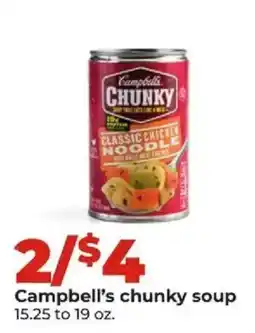 Hy-Vee Campbell's chunky soup offer