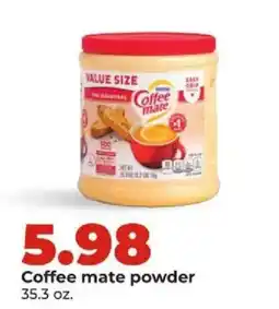 Hy-Vee Coffee mate powder offer